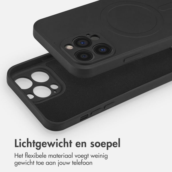 imoshion Color Backcover met MagSafe Apple iPhone 13 Pro Max - Zwart