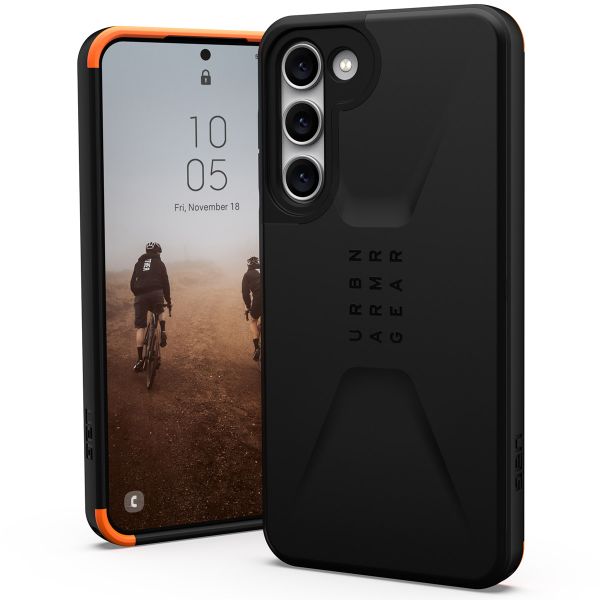 UAG Civilian Backcover Samsung Galaxy S23 Plus - Black