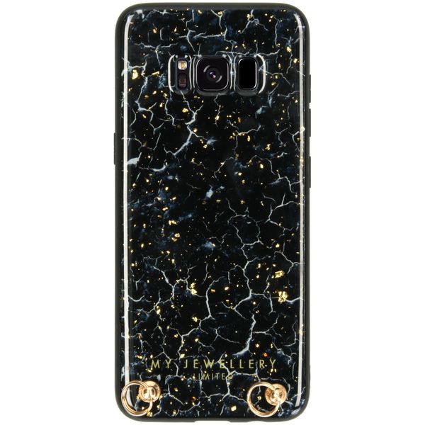 My Jewellery Marmer Hardcase Koordhoesje Samsung Galaxy S8 - Blue Marble