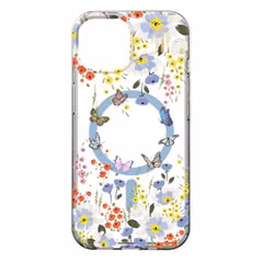 iDeal of Sweden Clear Case MagSafe Apple iPhone 13 / 14 / 15 / 16e - Artistic Garden