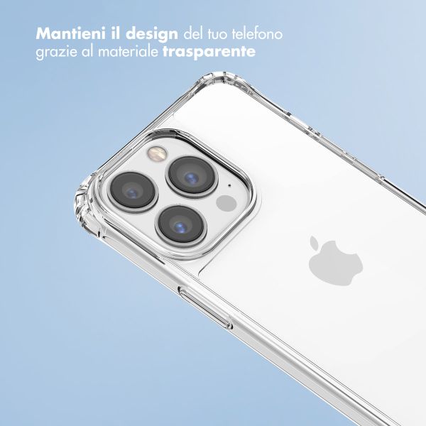 imoshion Backcover met koord + armband Apple iPhone 13 Pro - Parels Hartjes