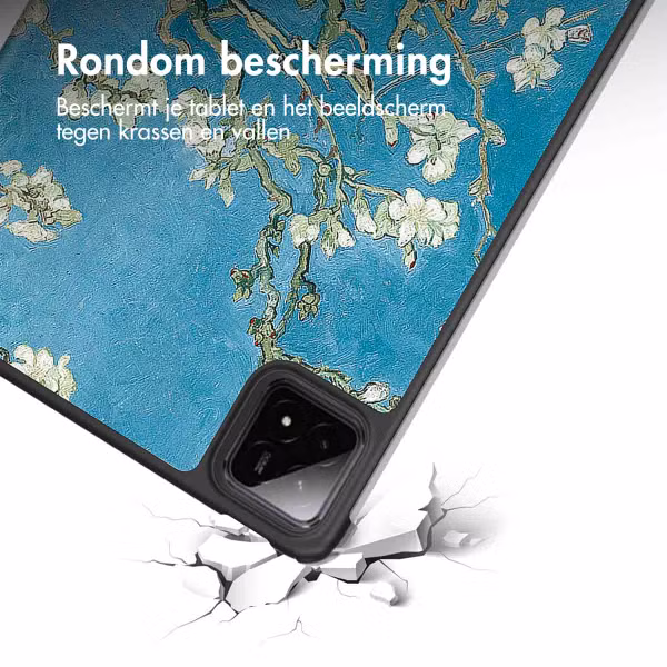 imoshion Design Trifold Bookcase Xiaomi Pad 7 / 7 Pro - Green Plant