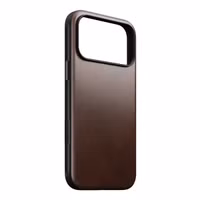 Nomad Modern Horween Leather Case Apple iPhone 17 Pro Max - Rustic Brown