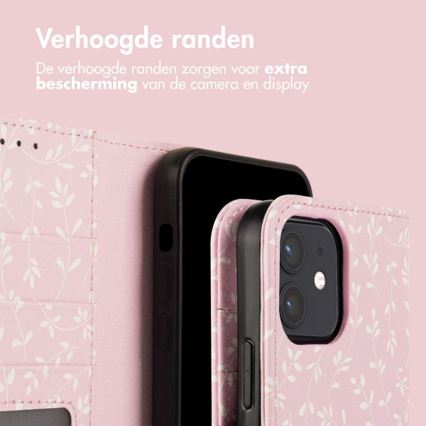 imoshion Design Bookcase Apple iPhone 11 - Pink Bazaar Flowers