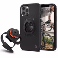 Spigen GearLock Backcover Apple iPhone 12 (Pro) - Zwart