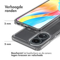 Accezz Xtreme Impact Backcover Oppo A58 - Transparant