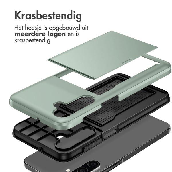 imoshion Backcover met pasjeshouder Samsung Galaxy A27 (5G) - Groen