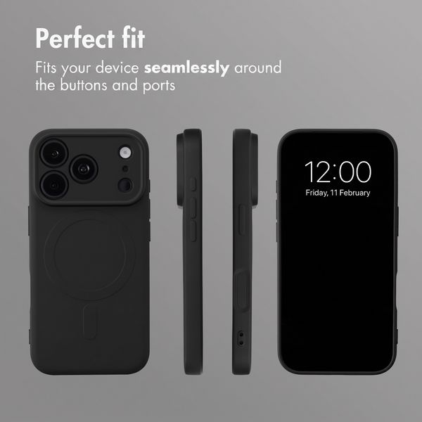 imoshion Colour Back Cover with MagSafe Apple iPhone 18 Pro Max / 17 Pro Max - Black