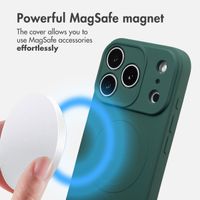 imoshion Colour Back Cover with MagSafe Apple iPhone 17 Pro - Dark Green