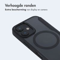 imoshion Transparante Bookcase met MagSafe Apple iPhone 16 - Zwart