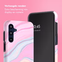 Selencia Vivid Backcover Samsung Galaxy A16 - Pastel Lipstick Marble