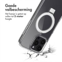 Accezz Ring Stand Backcover met MagSafe Apple iPhone 16 Pro Max - Transparant