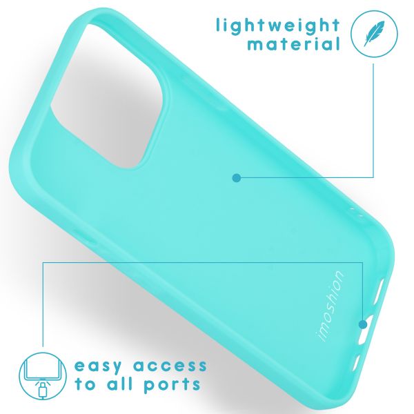 imoshion Color Backcover iPhone 13 Pro - Mintgroen