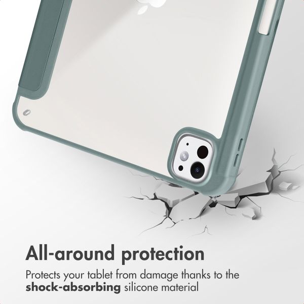 imoshion Origami Bookcase Apple iPad Pro 13 (2025) M5 / (2024) M4 - Dark Green