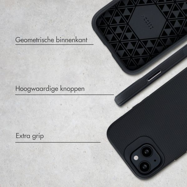 Accezz Tough Backcover met MagSafe Apple iPhone 13 - Zwart