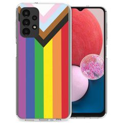 imoshion Design hoesje Samsung Galaxy A13 (4G) - Rainbow flag