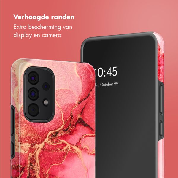 Selencia Vivid Backcover Samsung Galaxy A53 - Rosy Marble