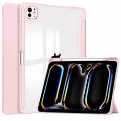 imoshion Trifold Hardcase Bookcase Apple iPad Pro 11 (2024) M4 - Roze