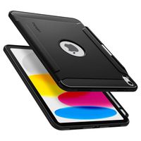 Spigen Rugged Armor Backcover Apple iPad 11 (2025) 11 inch A16 / iPad 10 (2022) 10.9 inch - Black