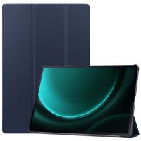 imoshion Trifold Bookcase Samsung Galaxy Tab S10 Plus / Tab S9 FE Plus / Tab S9 Plus - Donkerblauw
