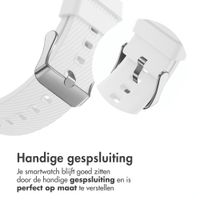 imoshion Flexibel Siliconen bandje Samsung Galaxy Watch 9 (40/44mm) / Watch 8 (40/44mm) / Classic (46mm) - Wit