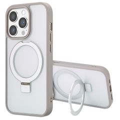 Accezz Ring Stand Backcover met MagSafe iPhone 14 Pro - Grey