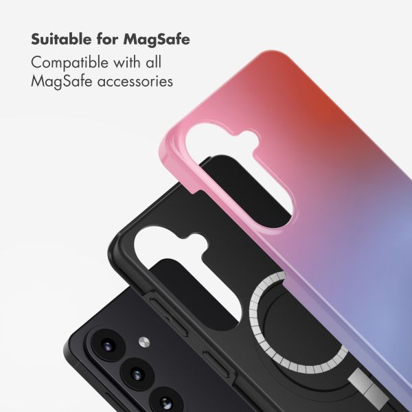 Selencia Vivid Back Cover with MagSafe Samsung Galaxy S26 - Gradient Soft Blush