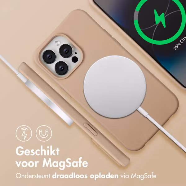 imoshion Color Backcover met afneembaar koord MagSafe Apple iPhone 14 Pro Max - Nude
