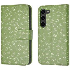 imoshion Design Bookcase Samsung Galaxy S23 - Green Flowers