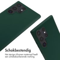 imoshion Siliconen hoesje met koord Samsung Galaxy S23 Ultra - Donkergroen