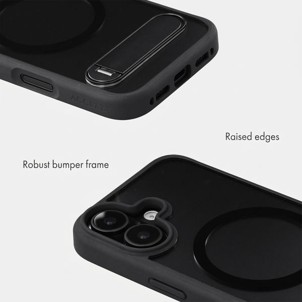Accezz Hold Case with MagSafe Apple iPhone 16 - Black