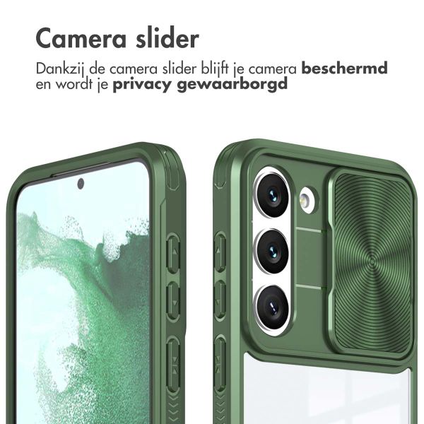 imoshion Camslider Backcover Samsung Galaxy S23 - Donkergroen