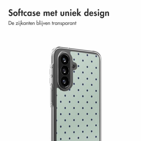 imoshion Design hoesje Samsung Galaxy A56 - Polka Dot Mintgroen