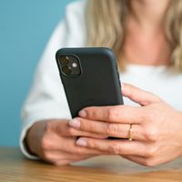 imoshion Color Backcover Xiaomi Mi 10 Lite - Zwart