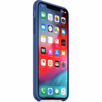 Apple Silicone Backcover Apple iPhone Xs Max - Delft Blue