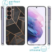 imoshion Design hoesje Samsung Galaxy S22 - Black Graphic