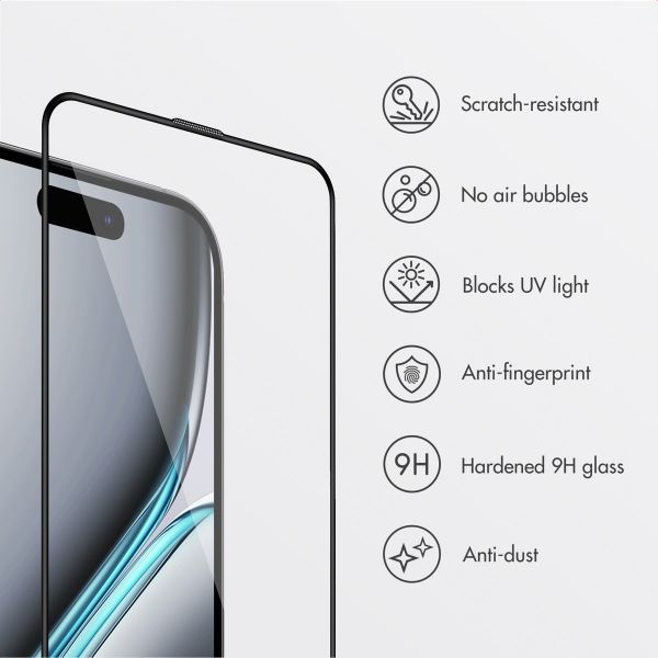 Accezz Tempered Glass Screen Protector + Applicator Apple iPhone 17