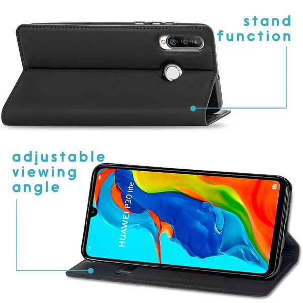 imoshion Slim Folio Bookcase Huawei P30 Lite - Zwart
