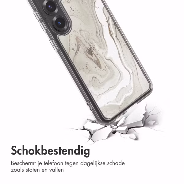 imoshion Design hoesje Samsung Galaxy S25 - Sandy Marble