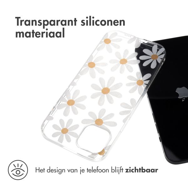 imoshion Design hoesje iPhone 15 Plus - Daisy flower