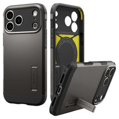Spigen Tough Armor Backcover MagSafe Apple iPhone 18 Pro / 17 Pro - Gunmetal