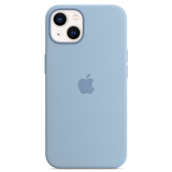 Apple Silicone Backcover MagSafe iPhone 13 - Blue Fog