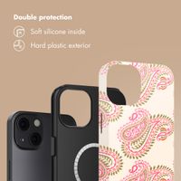 Selencia Vivid Back Cover with MagSafe Apple iPhone 13 - Paisley Blush