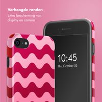 Selencia Vivid Tough Backcover iPhone SE (2022 / 2020) / 8 / 7 - Wave Vibes Lipstick