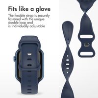 imoshion Silicone⁺ Strap Apple Watch | 44/45/46/49 mm - Size M/L - Midnight