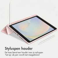 Accezz Smart Silicone Bookcase Apple iPad 9 (2021) 10.2 inch / iPad 8 (2020) 10.2 inch / iPad 7 (2019) 10.2 inch - Roze