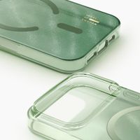 iDeal of Sweden Clear Case MagSafe Apple iPhone 17 Pro - Sage Green