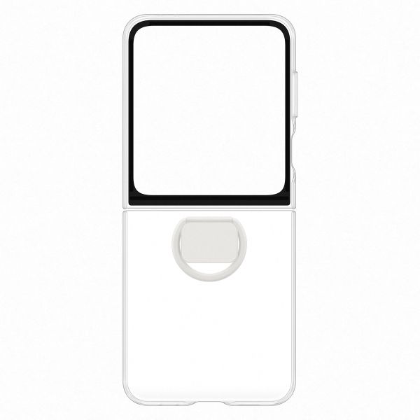Samsung Originele Clear Case Ring Samsung Galaxy Z Flip 6 / Flip 7 FE - Transparent