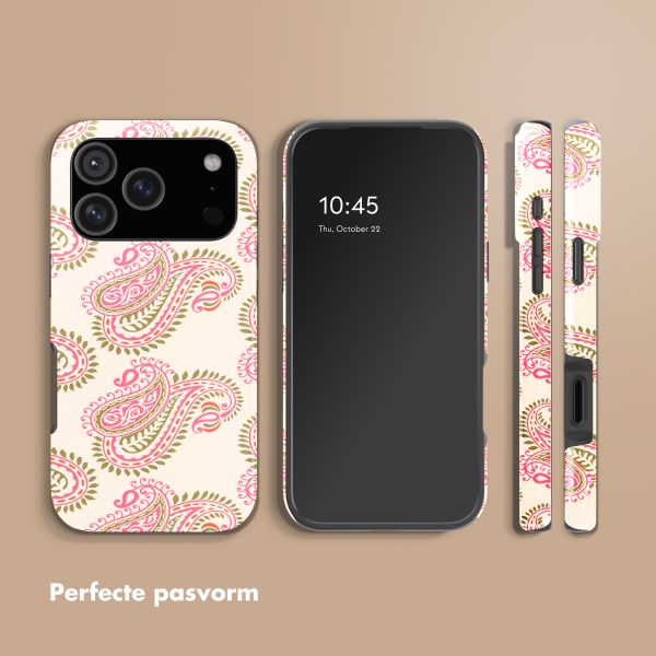 Selencia Vivid Backcover met MagSafe Apple iPhone 18 Pro Max / 17 Pro Max - Paisley Blush