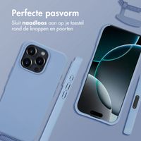 imoshion Color Backcover met afneembaar koord MagSafe Apple iPhone 16 Pro Max - Ash Blue